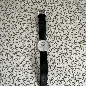 Calvin Klein Silver and Black Watch